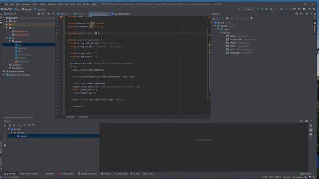 IntelliJ Database Connection смотреть онлайн