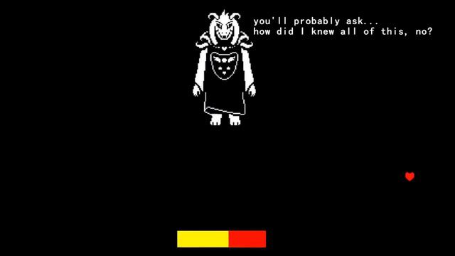 ASRIEL DREEMUR VS CHARA