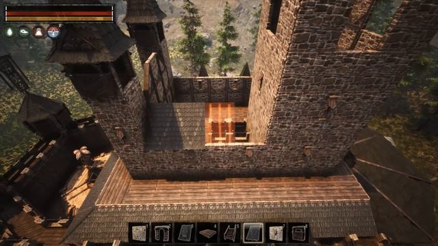 CONAN EXILES building - functional castle DLC: PEOPLE OF THE DRAGON [timelapse] смотреть онлайн