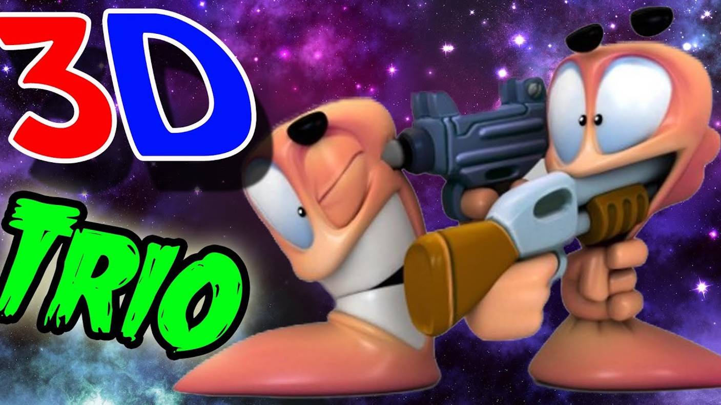 Засаленный Газелист! Frost VS Snake VS Parnisha (Worms 3D)