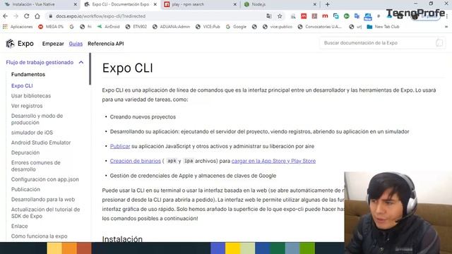 Vue Native. Instalación смотреть онлайн