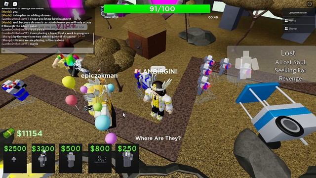 Carnival Chaos Win! (Project Accudo Tower Defense) Roblox смотреть онлайн
