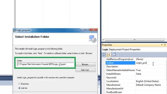 How to create setup file in visual Basic.net with access database смотреть онлайн