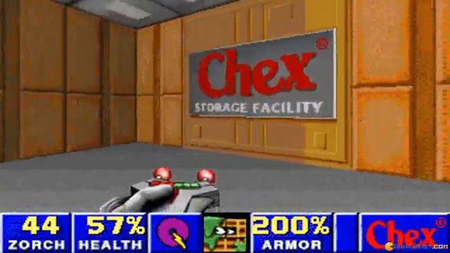 Chex Quest gameplay (PC Game, 1996) смотреть онлайн
