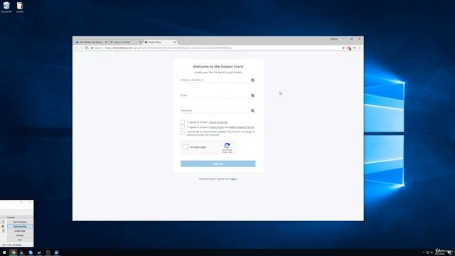007 Installing Docker for Windows Profressional смотреть онлайн