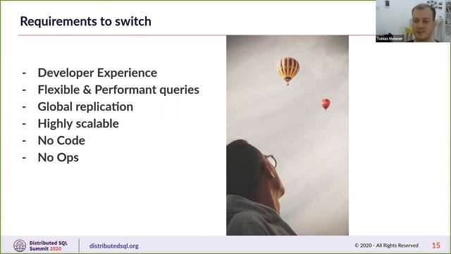 Distributed SQL Summit 2020 | A Migration Journey from Amazon DynamoDB to Yugabyte YSQL and Hasura смотреть онлайн