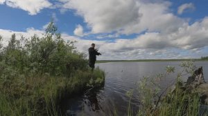 часть 2. Ловля хариуса на бамбарду и мушки!