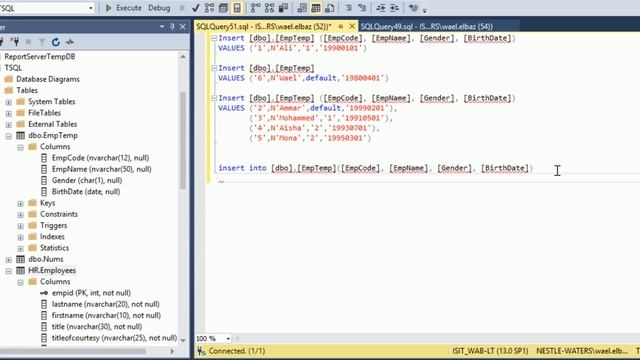MS SQL Server 2016 course 70-761 - Chapter 7 Using DML to Modify Data смотреть онлайн