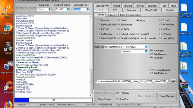 Firmware & Repair Error Download Fail For Infinix Smart X5010 (flash done) смотреть онлайн