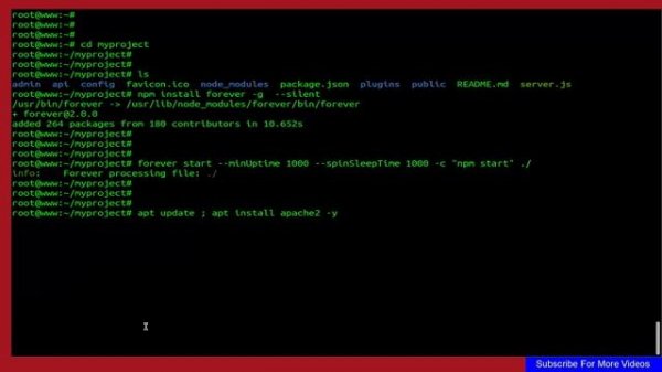 How To Install Strapi API with Apache2 Web Server on Ubuntu 20.04 LTS