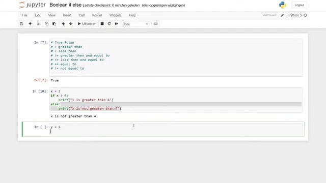 Python Fundamentals: Boolean if else смотреть онлайн