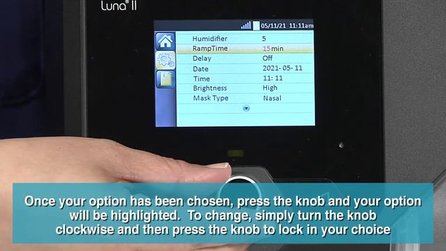 Luna II CPAP & Auto-CPAP User Setup - DirectHomeMedical смотреть онлайн