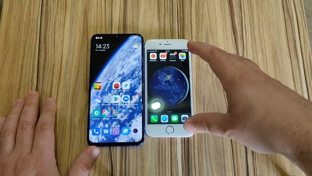 Xiaomi Mi 9 Lite vs iphone 6s смотреть онлайн