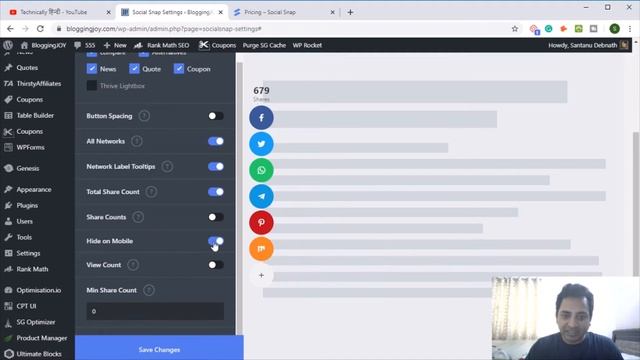 Social Snap Tutorial & Review in Hindi | Best WordPress Social Share Plugin in 2021 | DigitalGyaan смотреть онлайн
