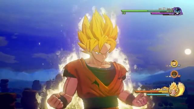 Gohan is the powerhouse of the Cell Games. смотреть онлайн