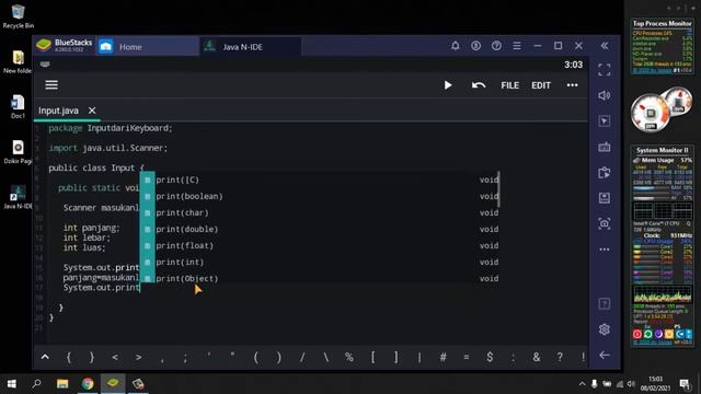 Java n IDE - Inputan Keyboard смотреть онлайн