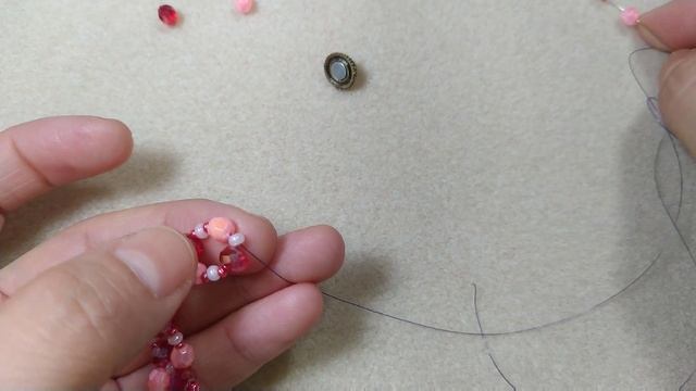 Браслет из кристалла и бисера * Crystal beads bracelet making * Diy * Tutorial * смотреть онлайн