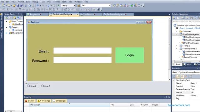 C# - Create Login Form With Access Database And C# [ with source code ] смотреть онлайн