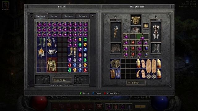 Lightning Javazon + Infinity, Hell ACT 3 Sewers to Travincal | Diablo 2 Resurrected смотреть онлайн