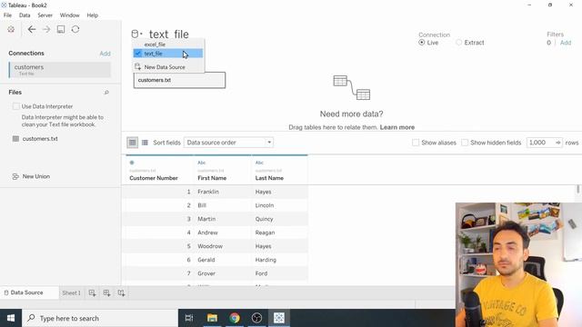 How to Connect Tableau to Database,Text, Excel,CSV,JSON, and PDF - Tableau Tutorial #6 смотреть онлайн