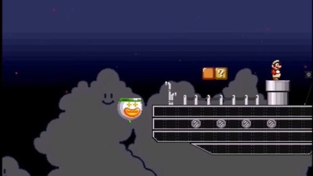Super Mario Bros X (SMBX 1.4.4) Custom Level - SMB1 AIRSHIP смотреть онлайн