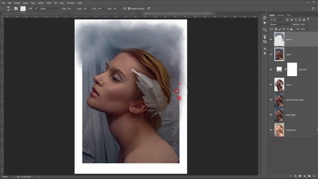 Convert Photo to Digital Painting Effect | Photoshop CC 2017 Tutorial смотреть онлайн