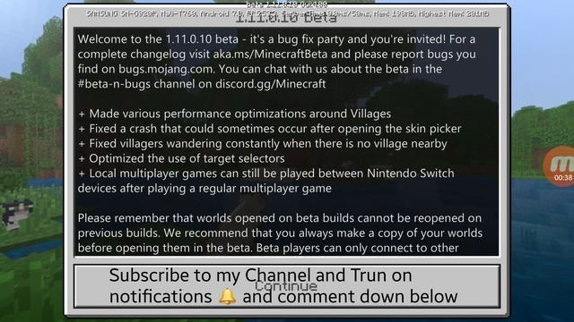 New beta Update is release for Minecraft Update v1.11.0.10 смотреть онлайн