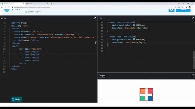 Pure CSS Loader Animation | Web Development Series | Newton School смотреть онлайн
