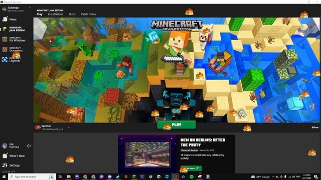 My Minecraft launcher is burning... смотреть онлайн