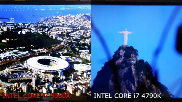 INTEL Core i7-5960X vs i7-4790K / 4K UHD HEVC 60p Playing смотреть онлайн