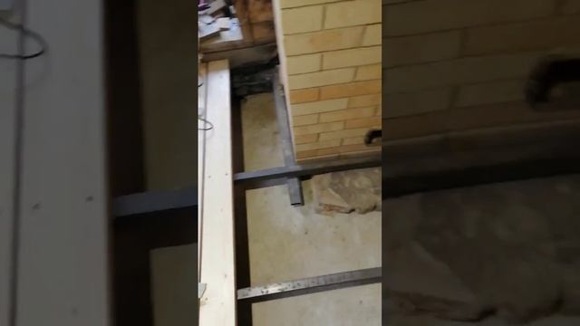 Проливной пол в бане по металлическим балкам ??✅ смотреть онлайн