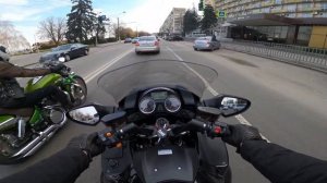 Kawasaki Concours 14 (ZG 1400, GTR 1400) & Honda VTX 1300 C #kawasakiconcours14 #kawasakigtr1400