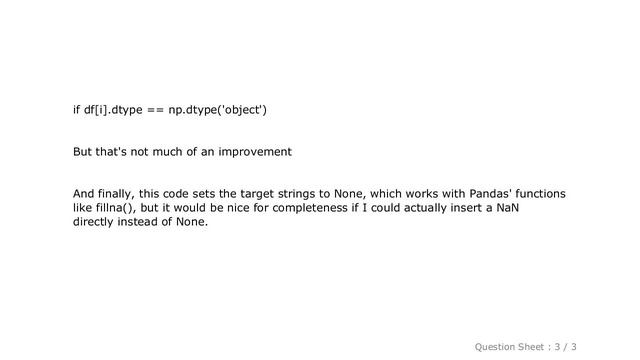 Pandas : Replacing blank values (white space) with NaN in pandas смотреть онлайн