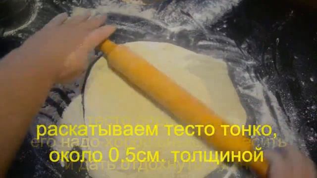 "Пицца" с колбасой и маринованным огурчиком! Супер Простой Рецепт! смотреть онлайн