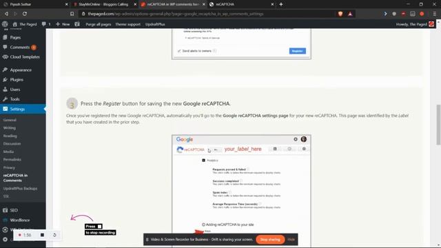 How To Add Google reCaptch In WordPress Comment Form? смотреть онлайн
