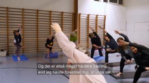GIF-Gymnastik - Yoga