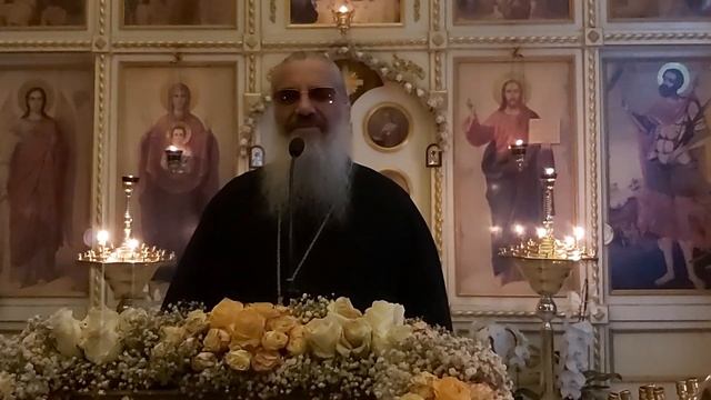 Вечернее Богослужение праздника апостола Тимофея. Слово архимандрита Амвросия смотреть онлайн