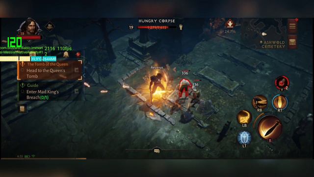 Diablo Immortal  | ARPG | Android Gameplay | Xiaomi Poco X4 Pro5G 8/256 Snapdragon695 | Max Setting