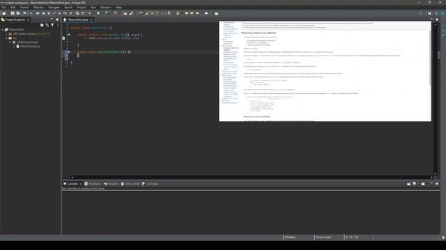 Java Tutorials - 18 Methods in Detail (Return Statement) смотреть онлайн