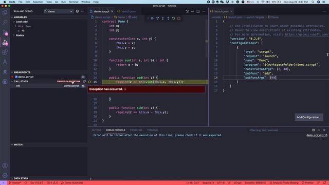 Learning sCrypt 11: Run and Debug a Contract смотреть онлайн