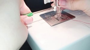 Стежка на швейной машине. . Стежка свободно ходовой лапкой на машинки. Настройка машинки.