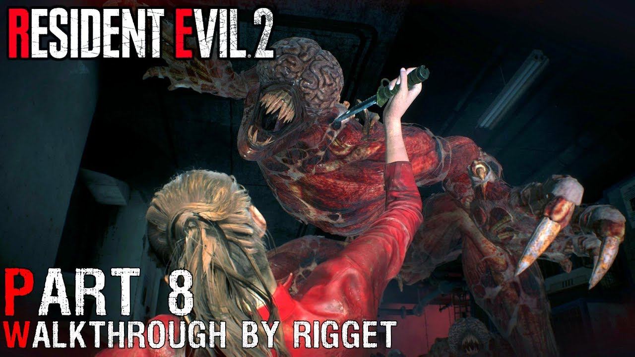 Resident Evil 2 Remake CLAIRE (2) Прохождение Часть 8 "В поисках вакцины" смотреть онлайн