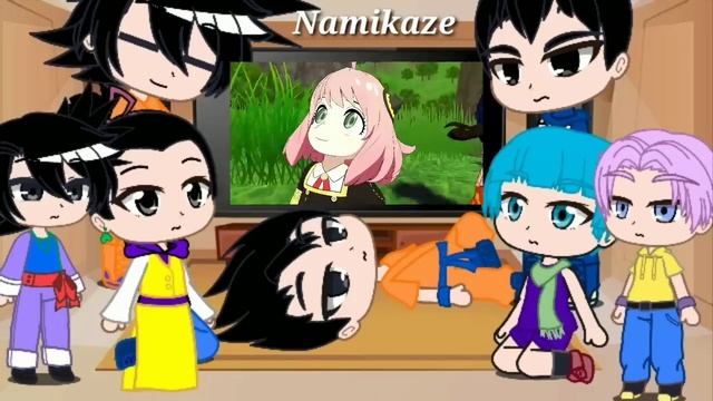 Dragon Ball react E Se a ANYA Forger fosse irmã do goten e filha do Goku De Dragon Ball no SpyFamil смотреть онлайн