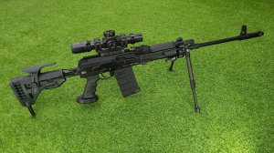 Сайга-308 исп.61 со стволом 555 мм. Подготовлена к тесту, обзор доработок, предварительный результат