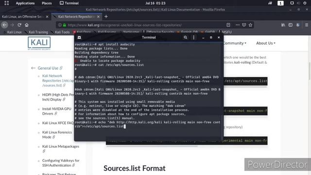 HOW TO CONFIGURE REPOSITORIES IN KALI LINUX OPERATING SYSTEM| #techyrators смотреть онлайн