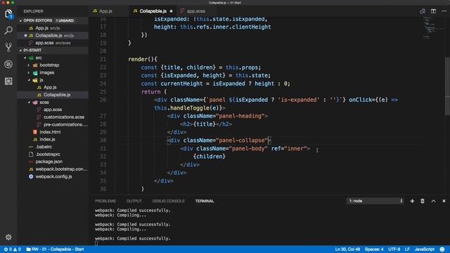 React 101 - 4/11 - Calculating height of an element in React смотреть онлайн
