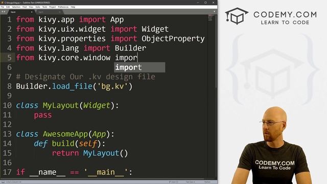 Two Ways To Change Background Colors - Python Kivy GUI Tutorial #11 смотреть онлайн