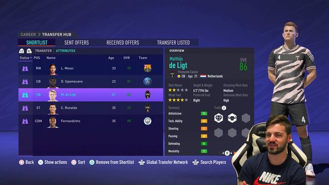 SIGNING THE NEXT RONALDO!?! FIFA 21 MAN UTD NEXT GEN CAREER MODE #6 (PS5)