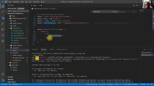 #12 Install React Navigation dan Troubleshooting смотреть онлайн