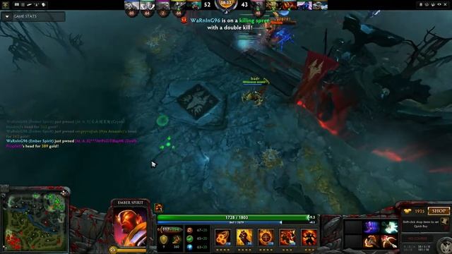 Hard Game. Ember Spirit. смотреть онлайн